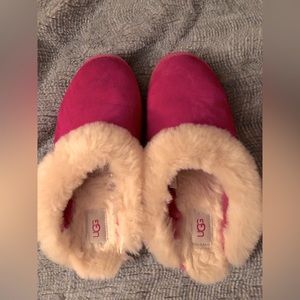 Ugg Hot Pink Classic Slipper